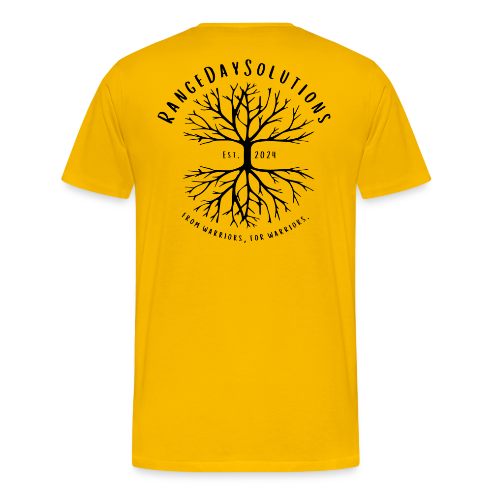 From warriors, for warriors. - sun yellow