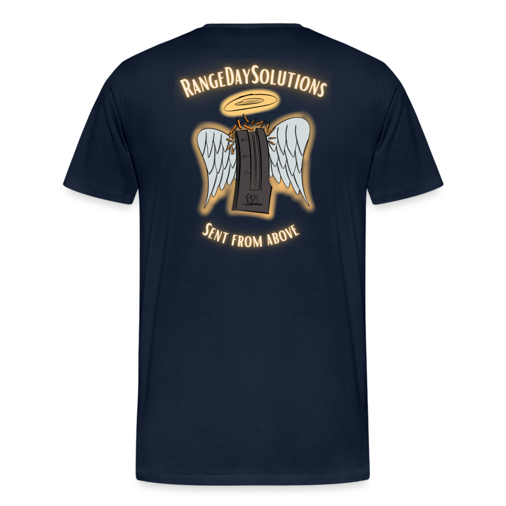 Sent From Above T-Shirt - navy