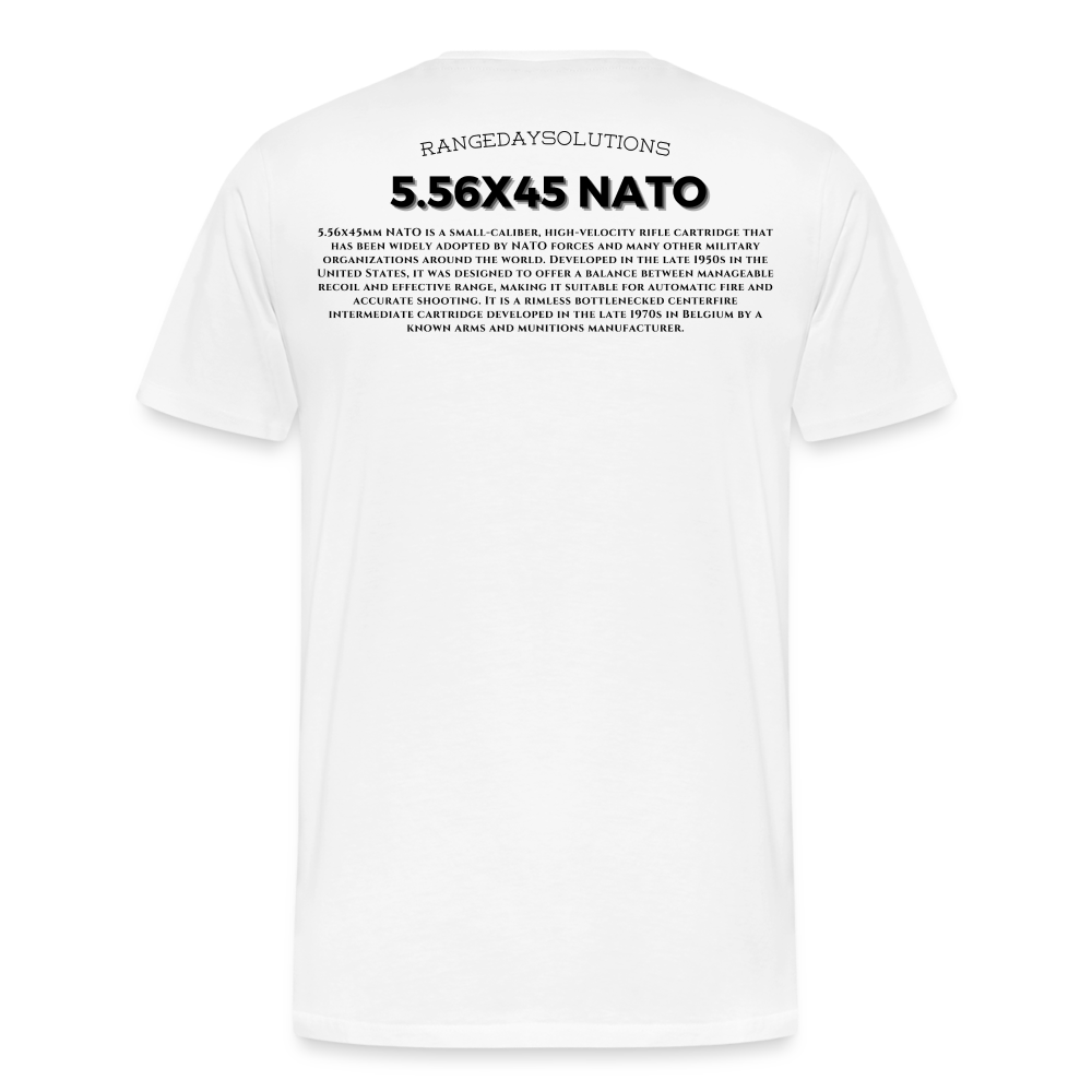 5.56 NATO T-Shirt - white