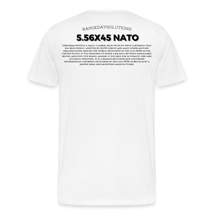 5.56 NATO T-Shirt - white