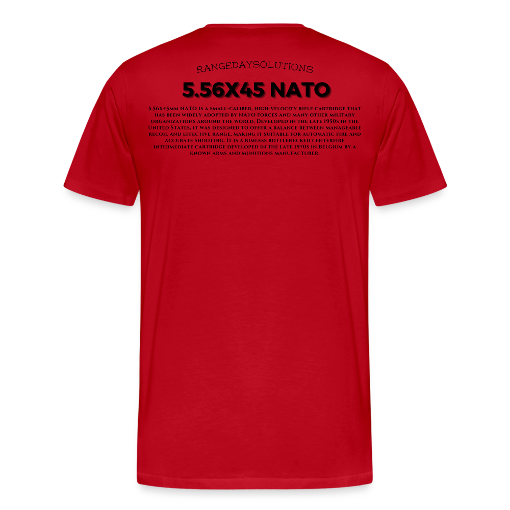 5.56 NATO T-Shirt - red