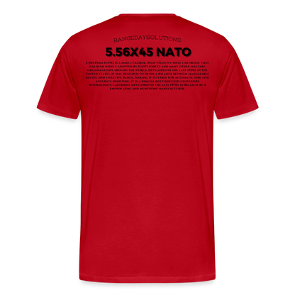 5.56 NATO T-Shirt - red