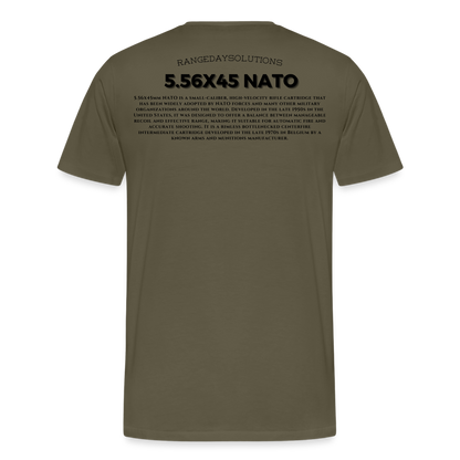 5.56 NATO T-Shirt - khaki