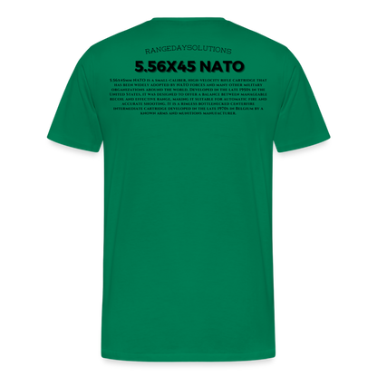 5.56 NATO T-Shirt - kelly green